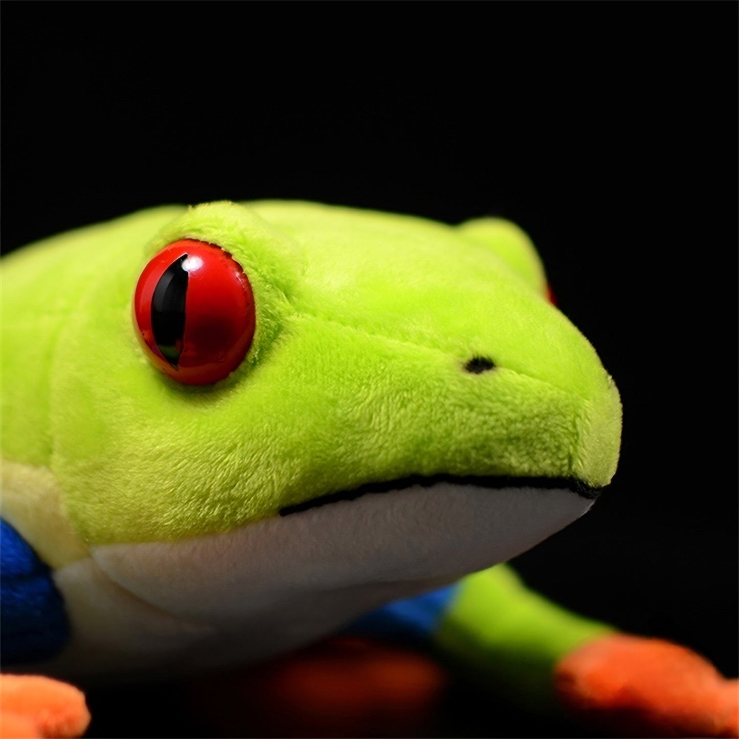 Realistic Red-Eyed Tree Frog Plush