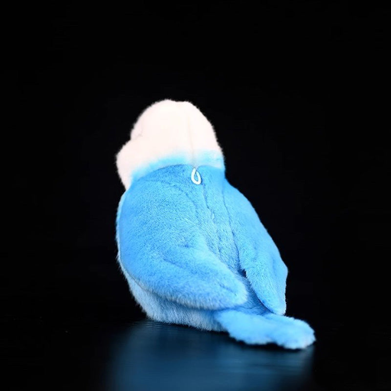 Realistic Blue Bird Plush