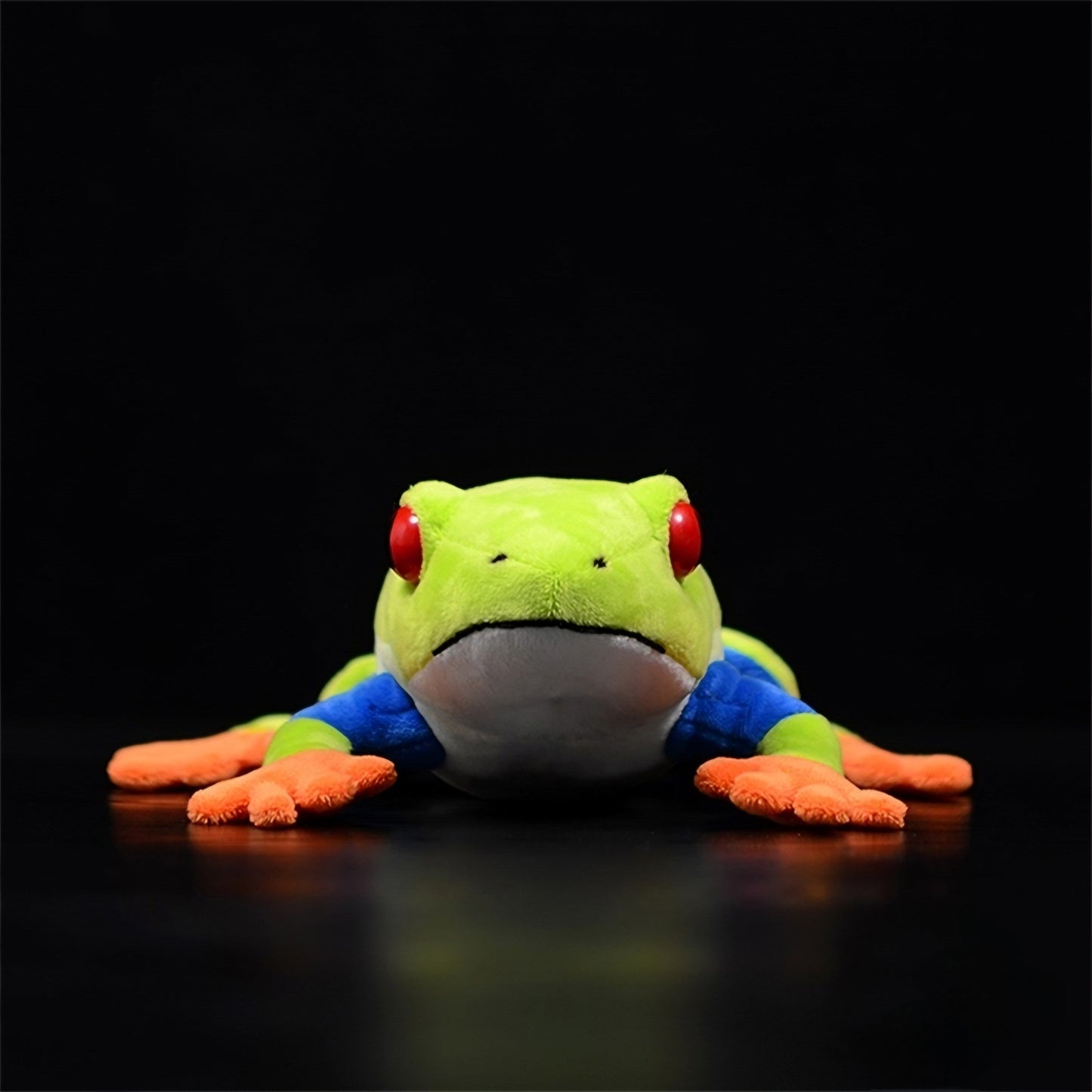 Realistic Red-Eyed Tree Frog Plush